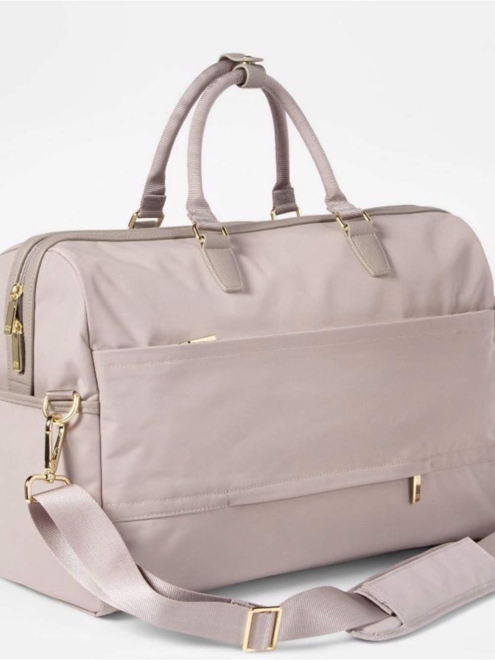 Open Story Signature Weekend Bag Taupe - Structured Carry On Luggage